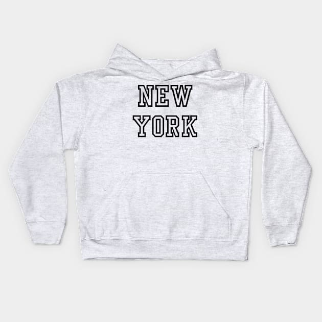 The best designs on the name of New York City #4 Kids Hoodie by Medotshirt